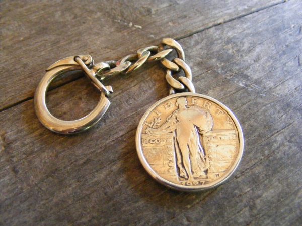 Standing Liberty Key Ring