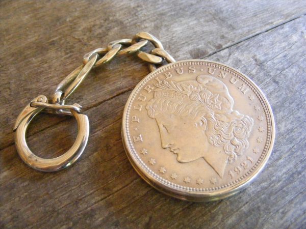 Silver Dollar Key Ring 2