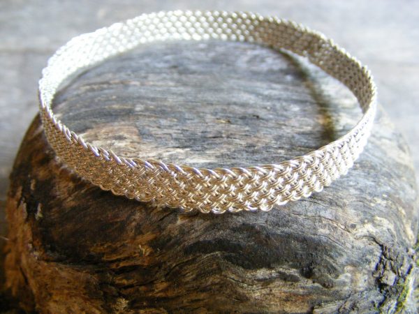 Weave Bangle Bracelet
