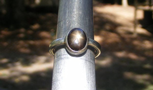 Black Star Sapphire Ring 1