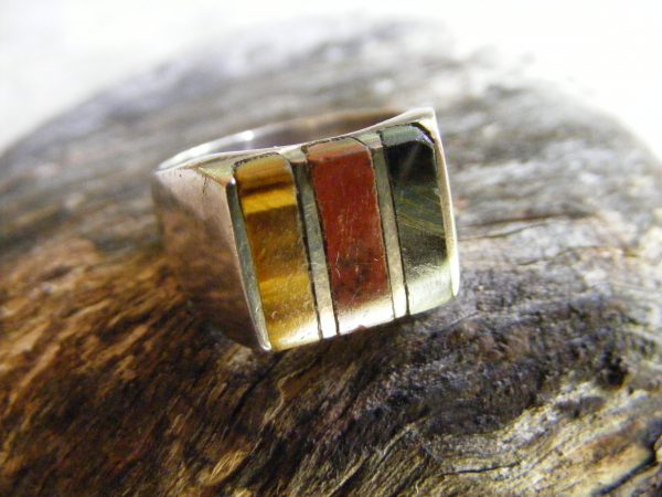 Multi-Stone Ring – Vintage Mexican