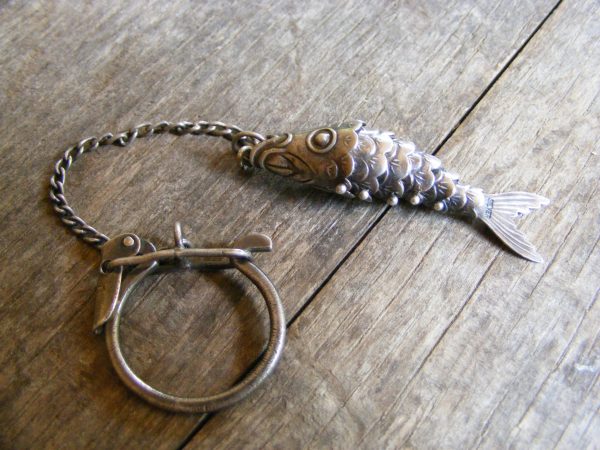 Articulated Fish Key Ring “SOLD”