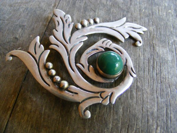 Maricela Spiral Pin – Vintage Mexican
