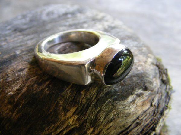 Black Onyx Ring – Vintage Mexican